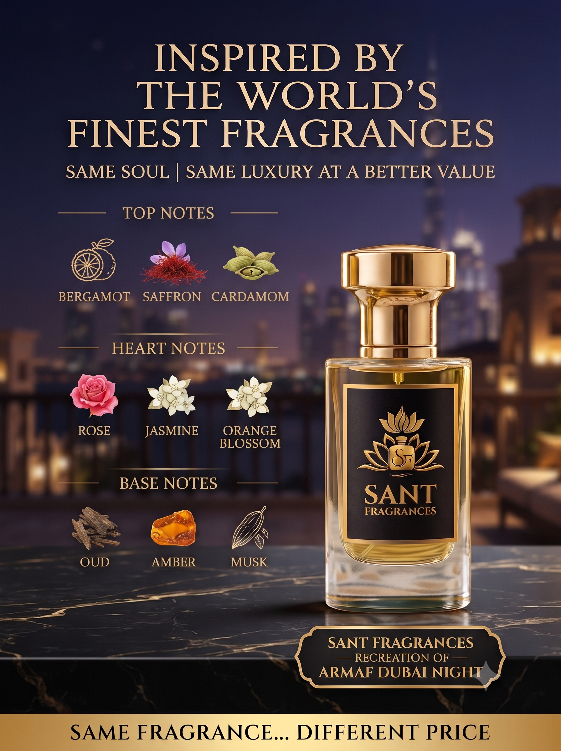 ARMAF — DUBAI NIGHT INSPIRED 60ml. - Image 2