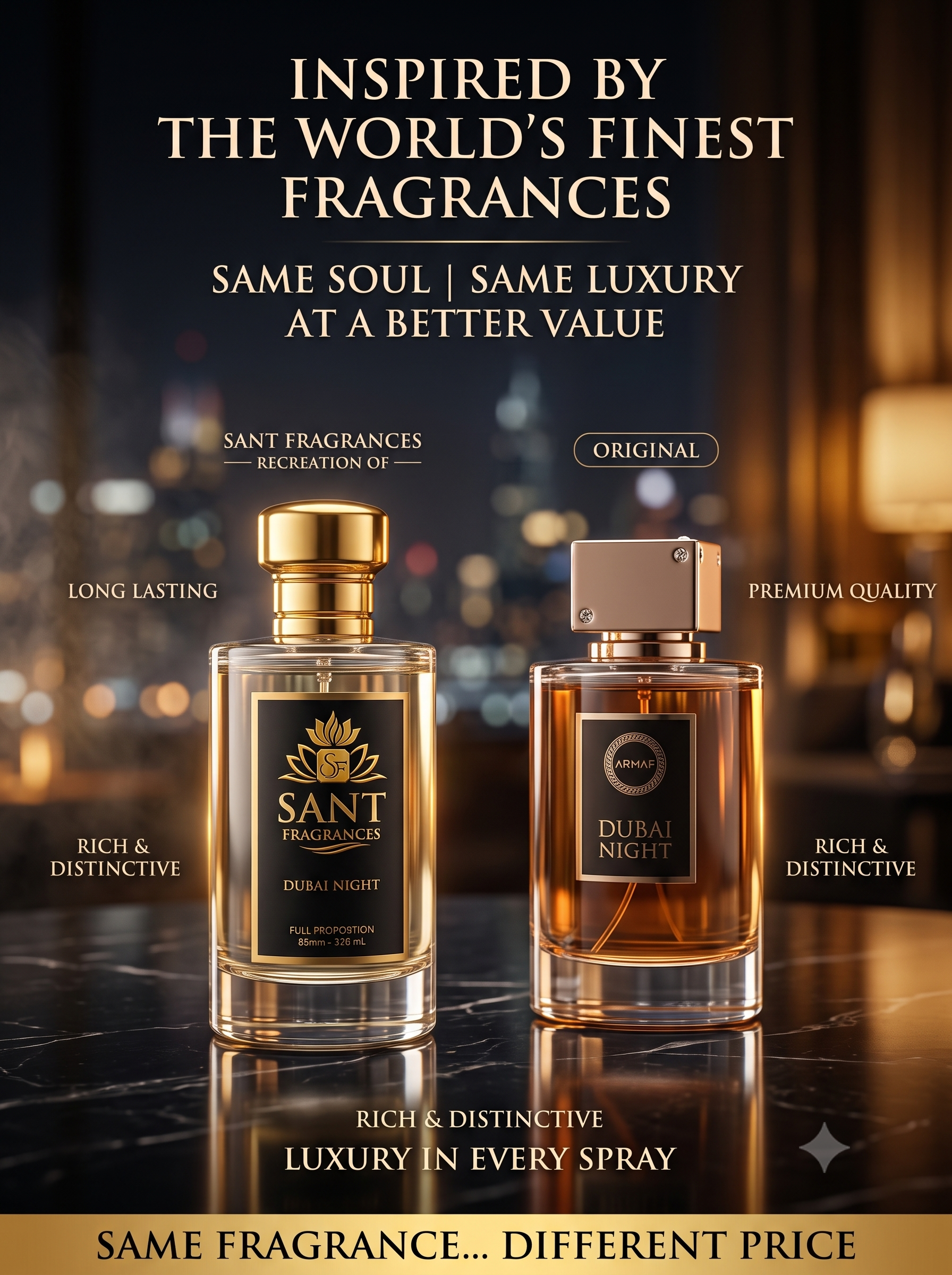ARMAF — DUBAI NIGHT INSPIRED 60ml.