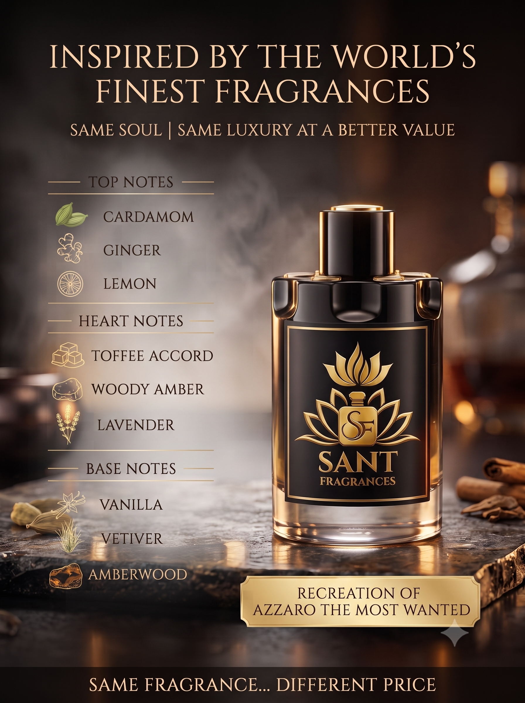 AZZARO — MOST WANTED INSPIRED 60ml. - Image 2