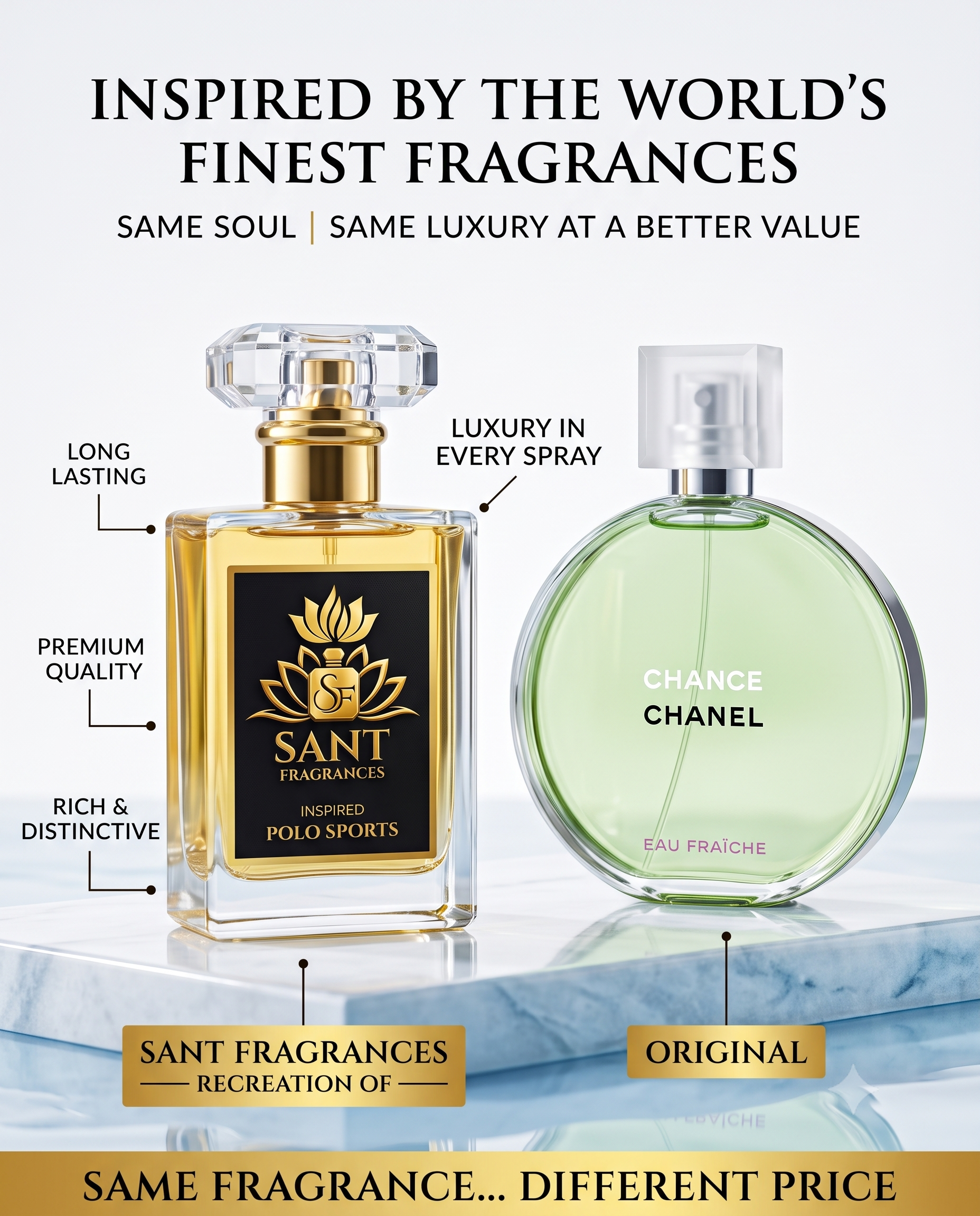 CHANEL--CHANCE FRESH INSPIRED 60ml.