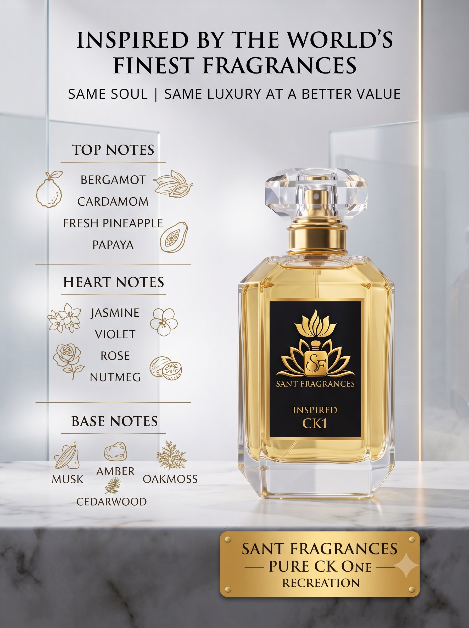 CK--1 INSPIRED 60ml. - Image 2