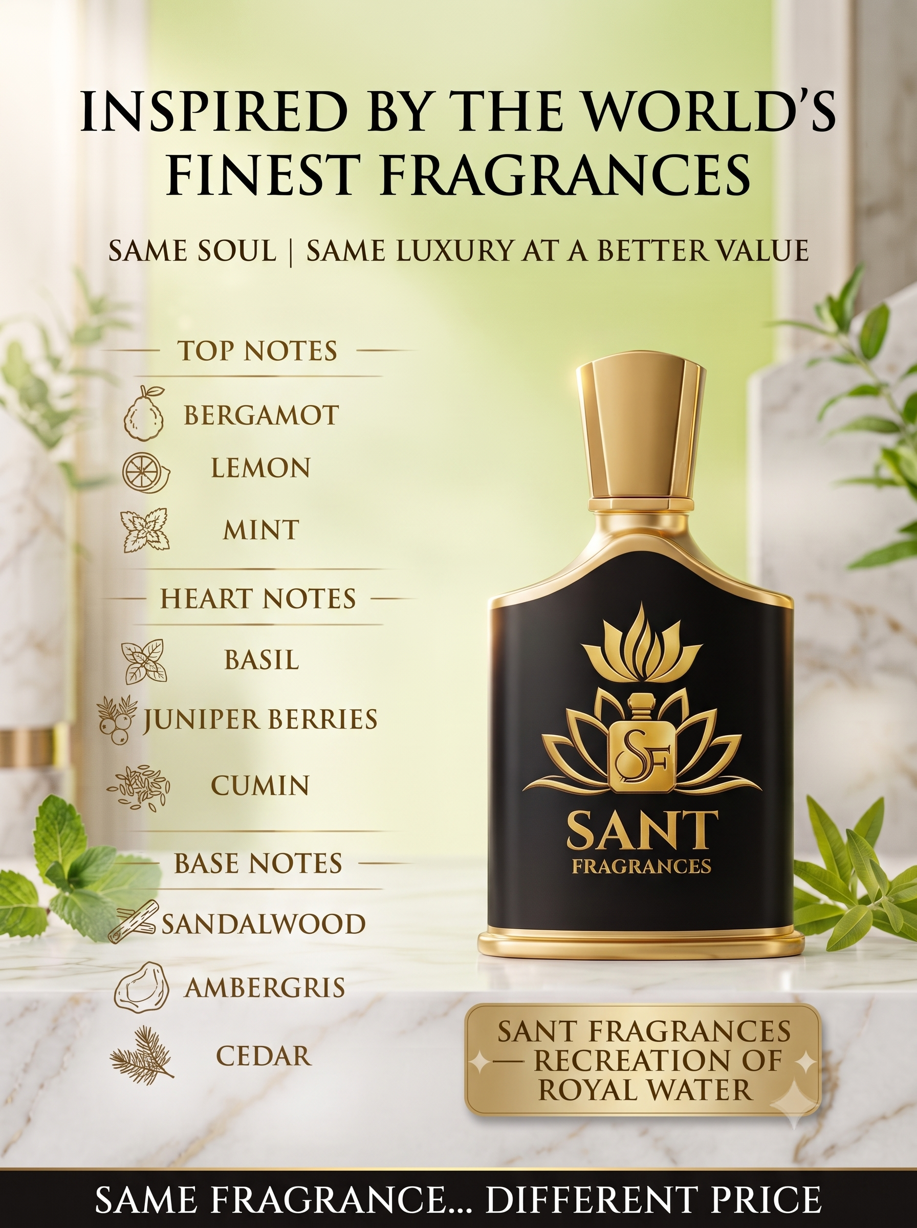 CREED — ROYAL WATER INSPIRED 60ml. - Image 2