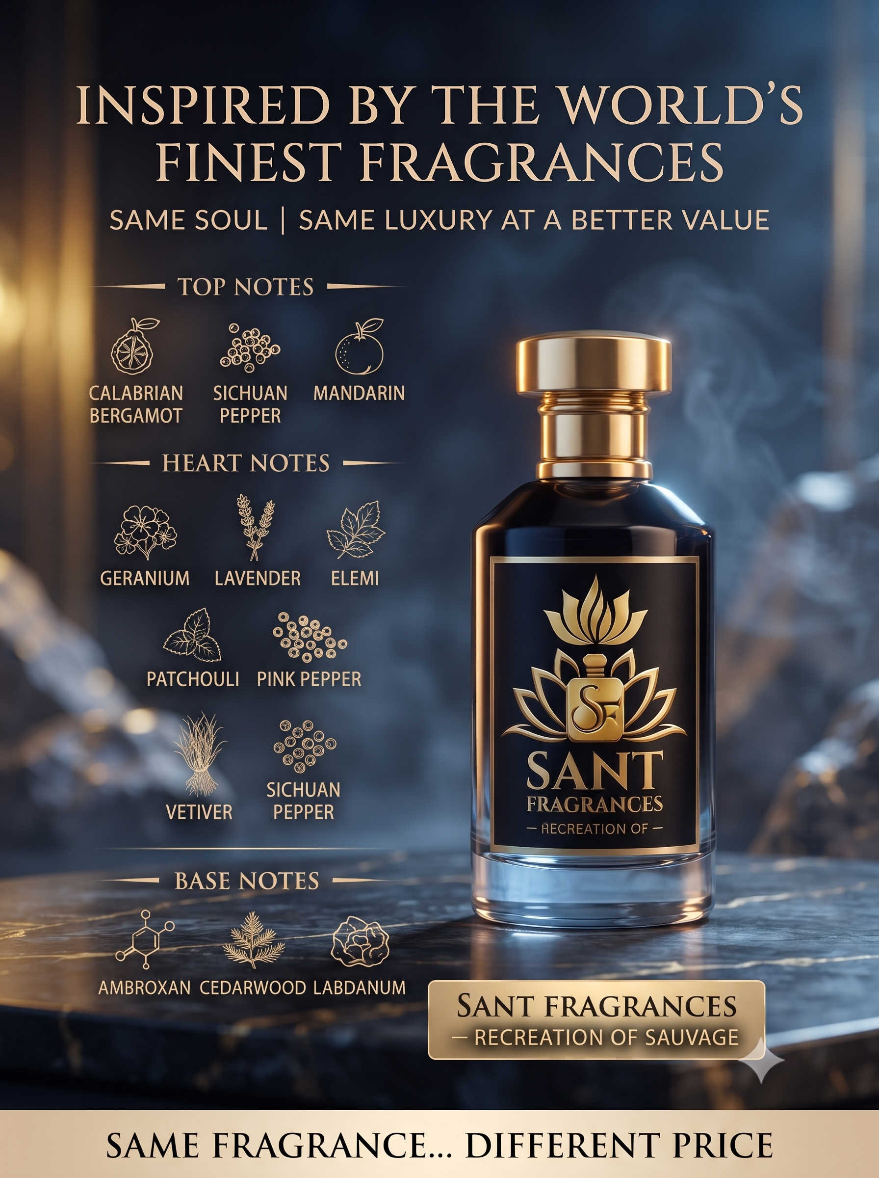 DIOR SAUVAGE INSPIRED 60ML. - Image 2