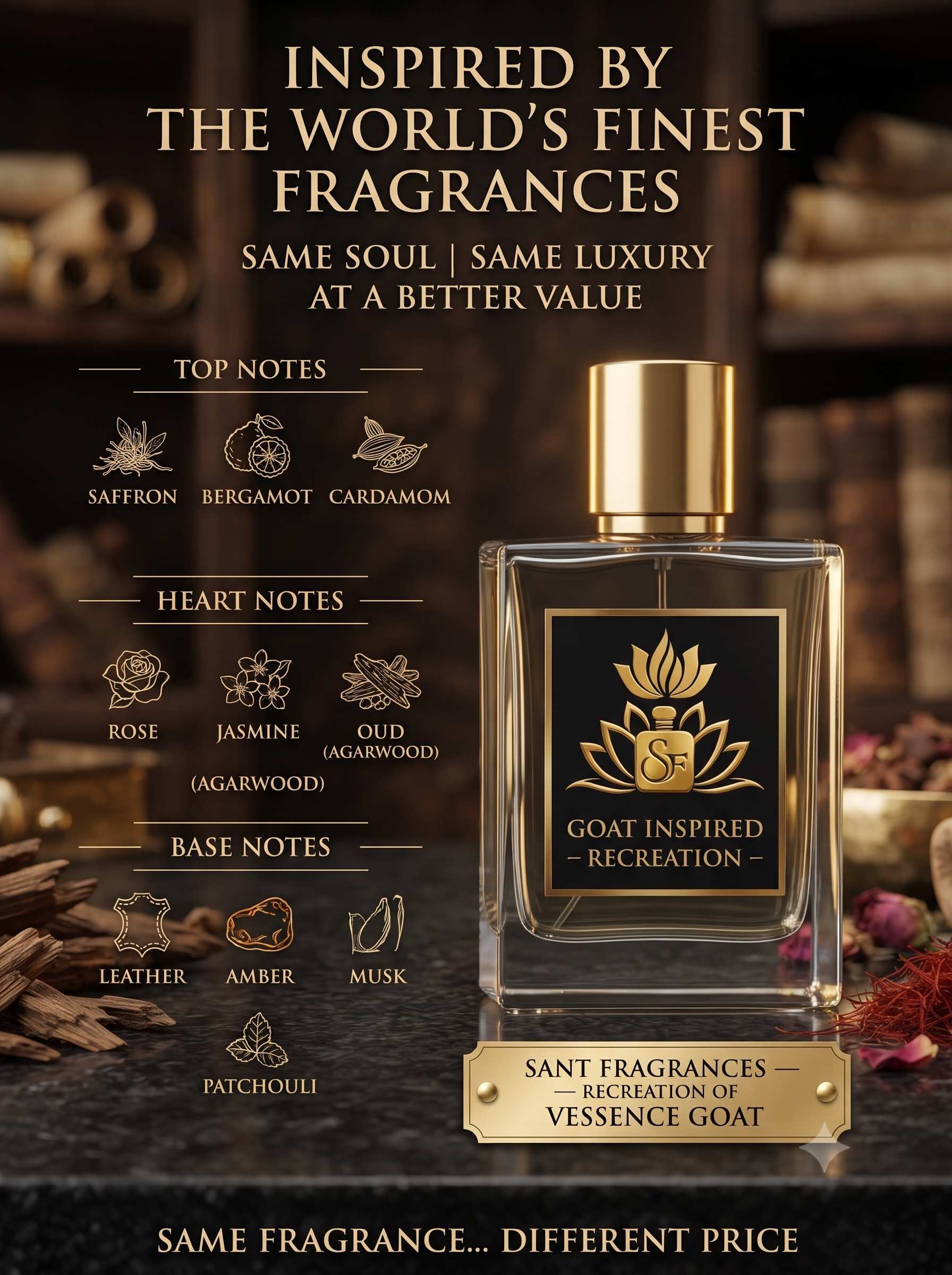 VESSENCE--GOAT INSPIRED 60ML. - Image 2