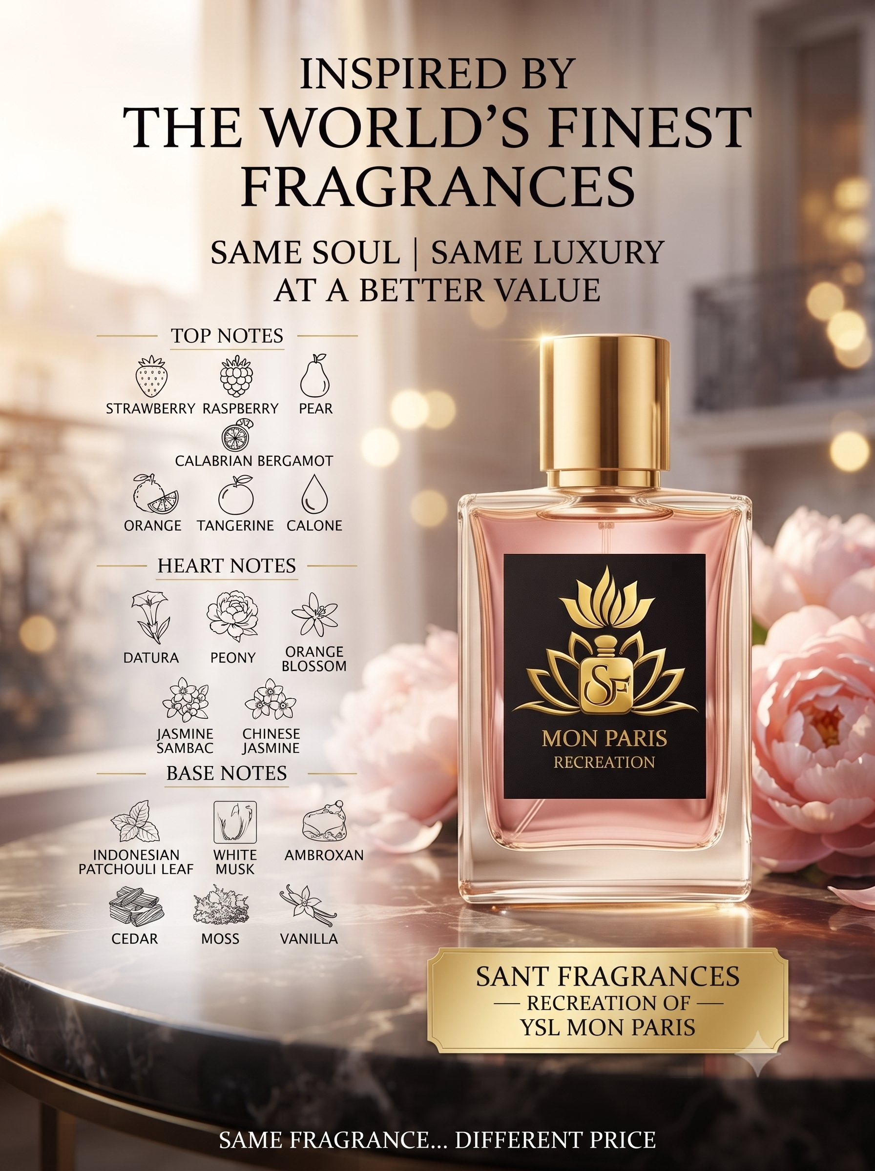YSL--MON PARIS INSPIRED 60ML. - Image 2